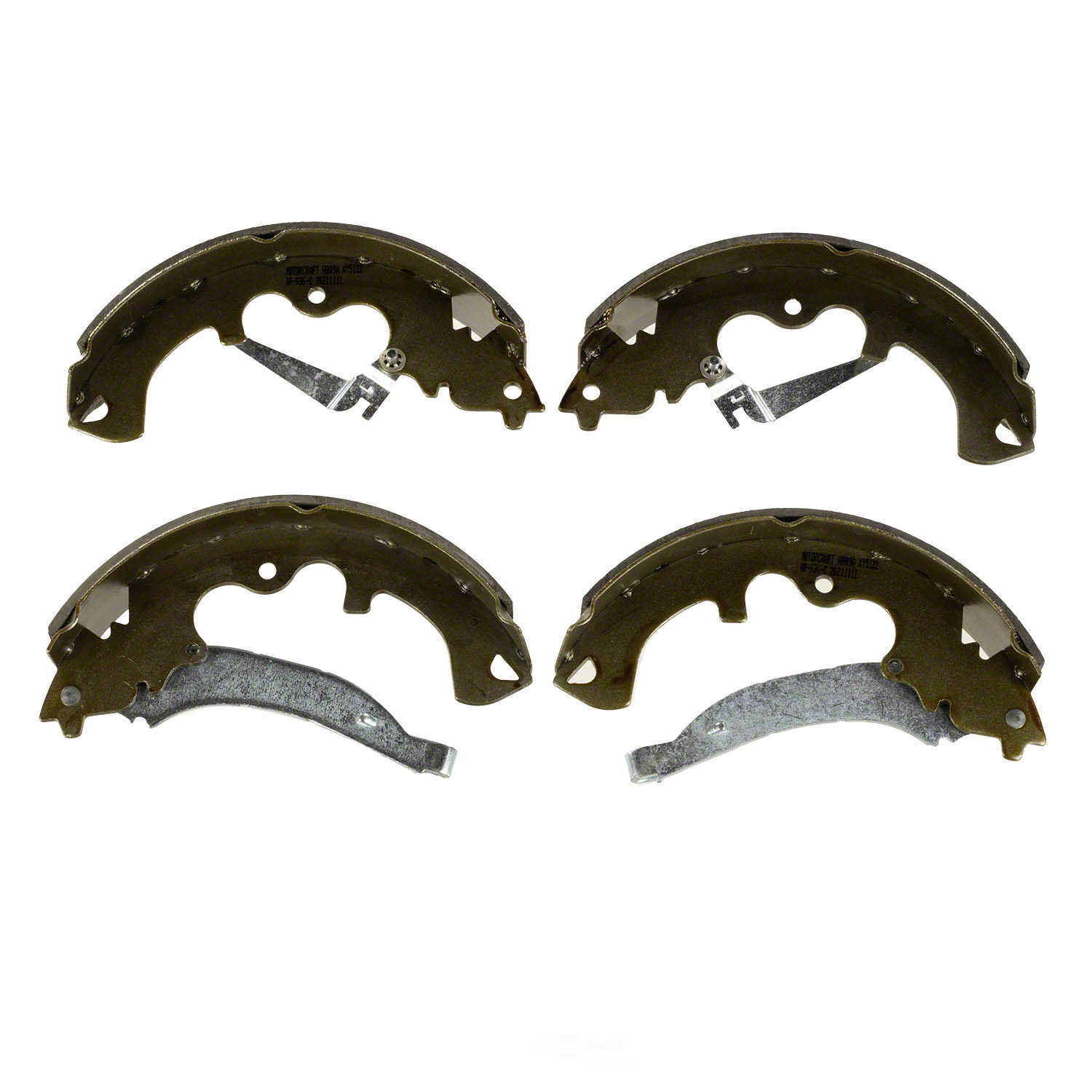 MOTORCRAFT - Drum Brake Shoe (Rear) - MOT BR-936-C