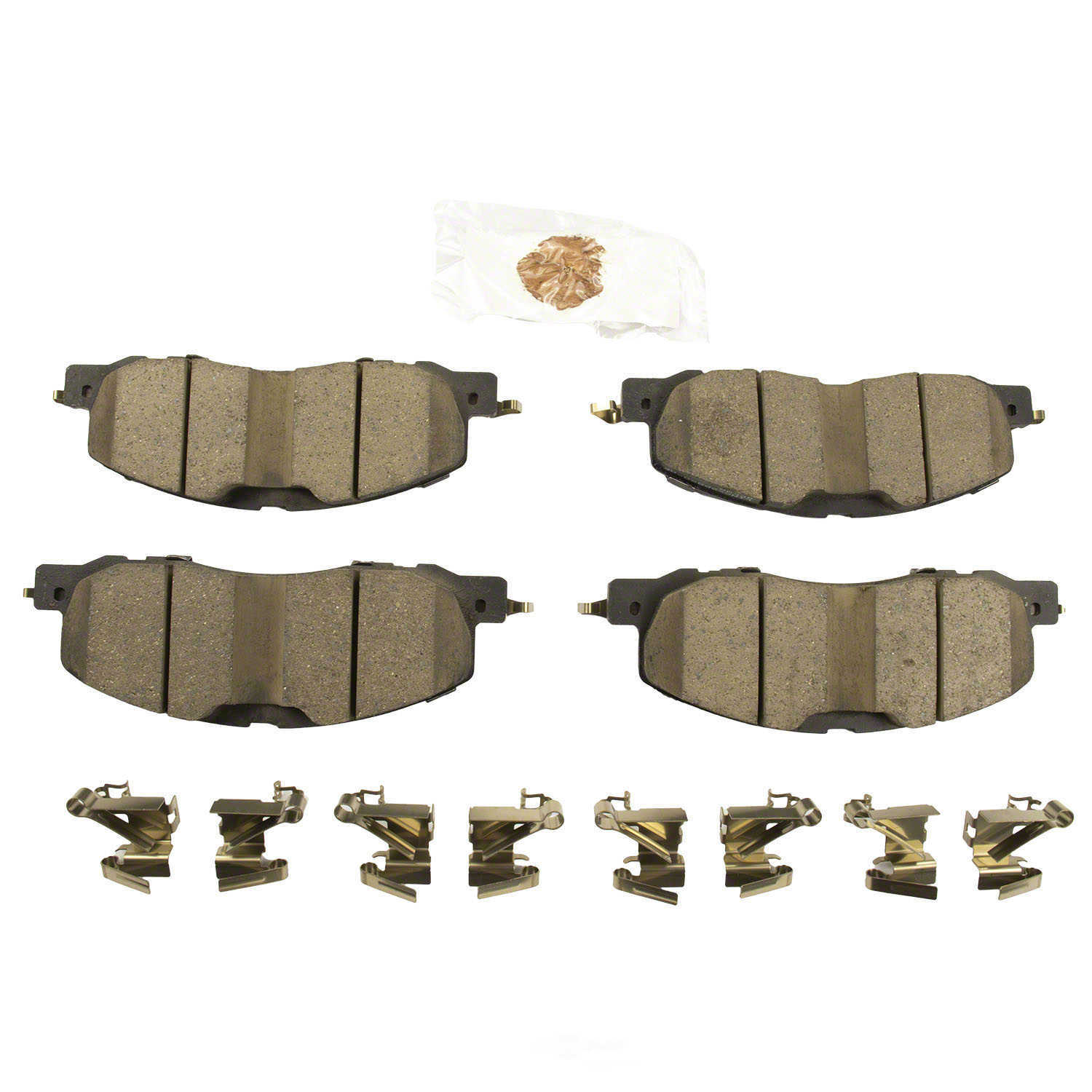 MOTORCRAFT - Standard Premium Disc Brake Pad (Front) - MOT BRF-1915