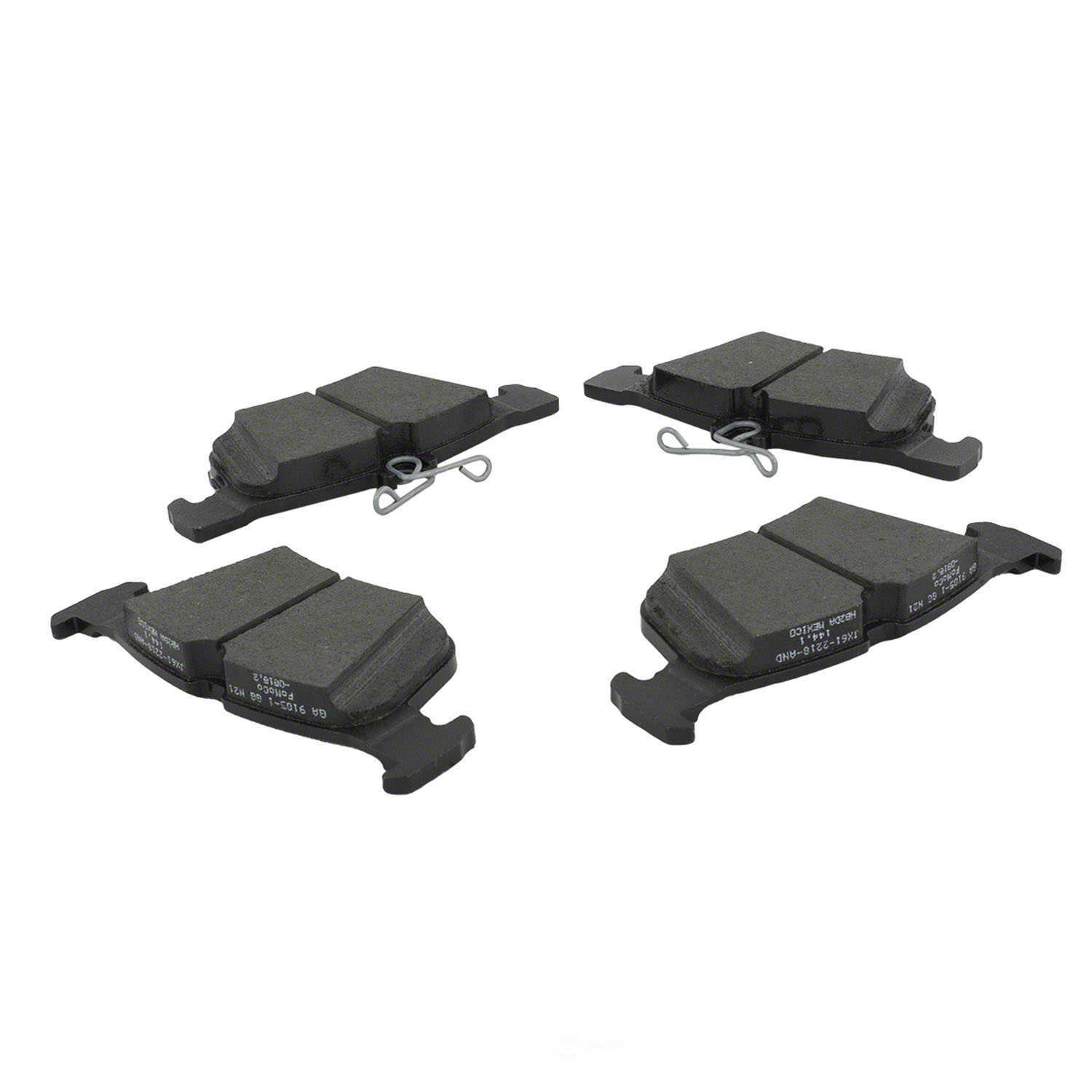 MOTORCRAFT - Standard Premium Disc Brake Pad (Rear) - MOT BRF-1954