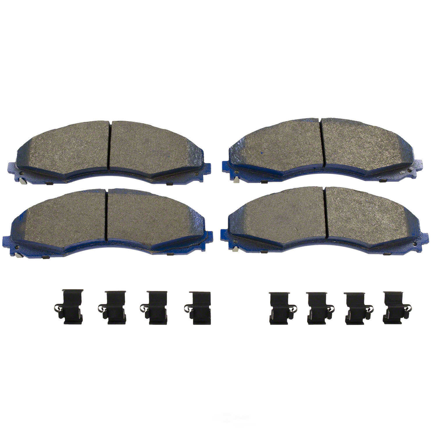 MOTORCRAFT - Pads - Superduty - Integrally Molded - MOT BRSD-2018-A