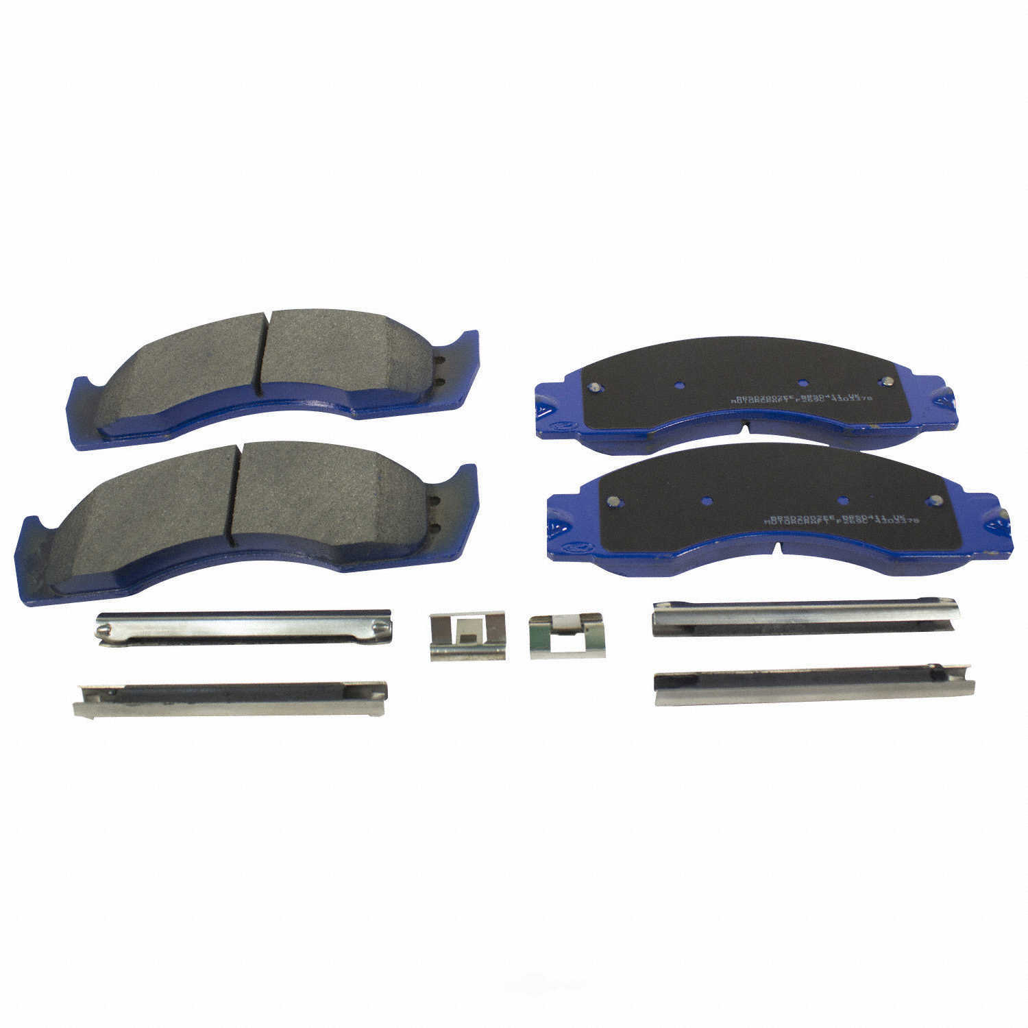 MOTORCRAFT - Pads - Superduty - Integrally Molded (Rear) - MOT BRSD-411