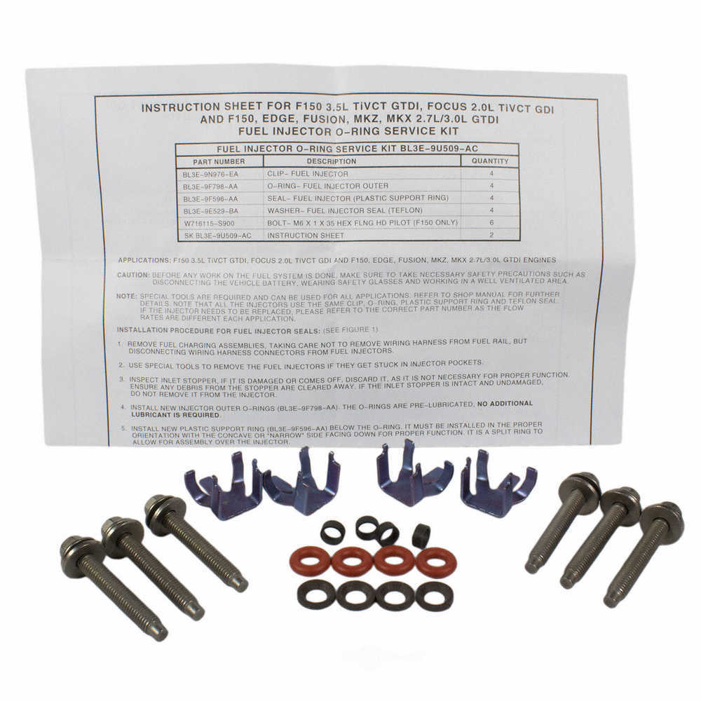 MOTORCRAFT - Fuel Injector O-ring Kit (Upper and Lower) - MOT CM-5242