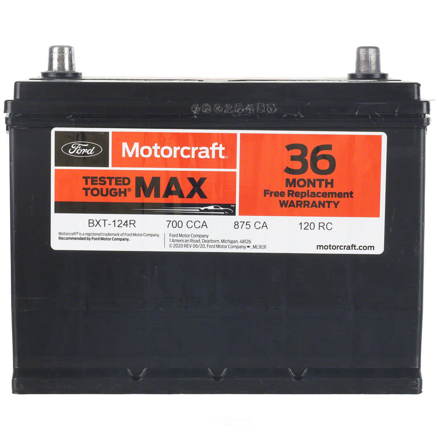 MOTORCRAFT BXT-124-R — Batterie de véhicule