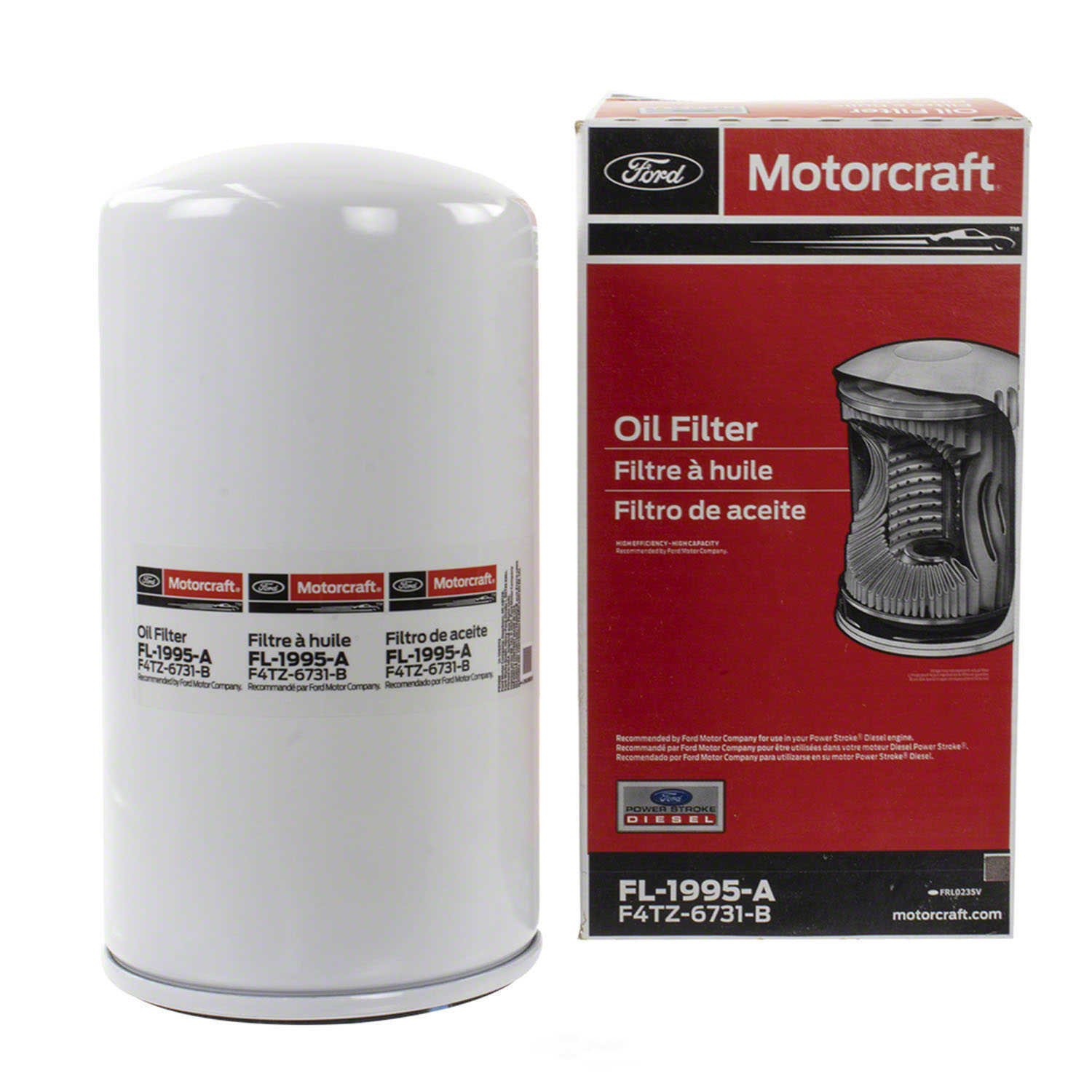MOTORCRAFT - Engine Oil Filter - MOT FL-1995-A