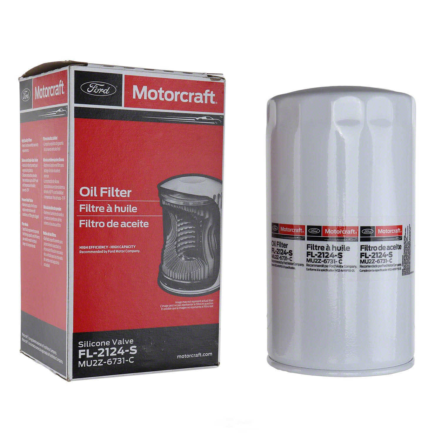 MOTORCRAFT - Engine Oil Filter - MOT FL-2124-S