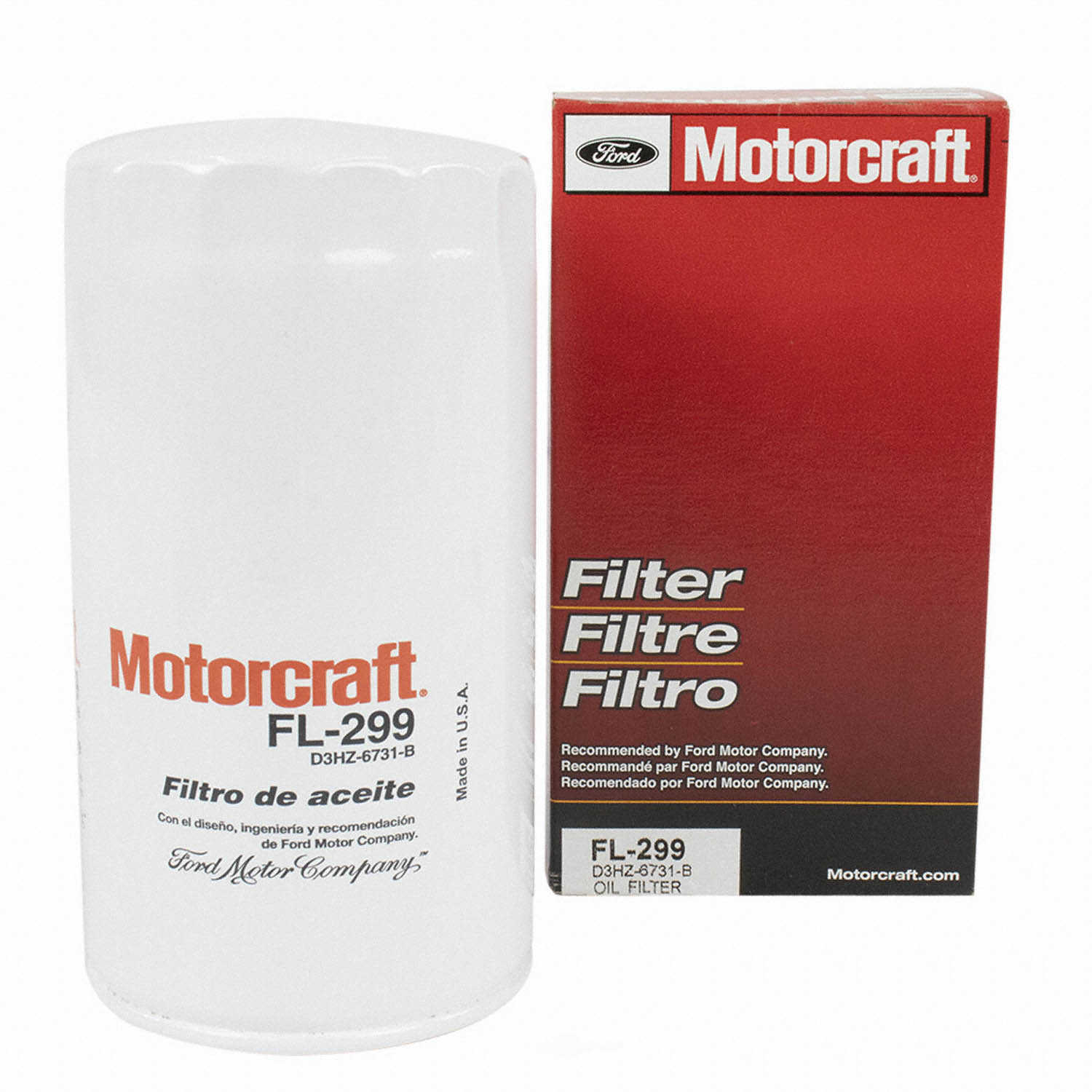 MOTORCRAFT - Engine Oil Filter - MOT FL-299