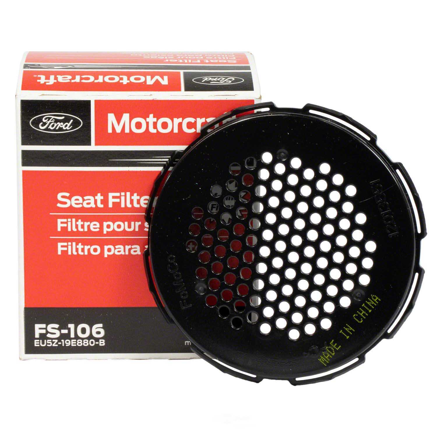 MOTORCRAFT - HVAC Seat Filter - MOT FS-106