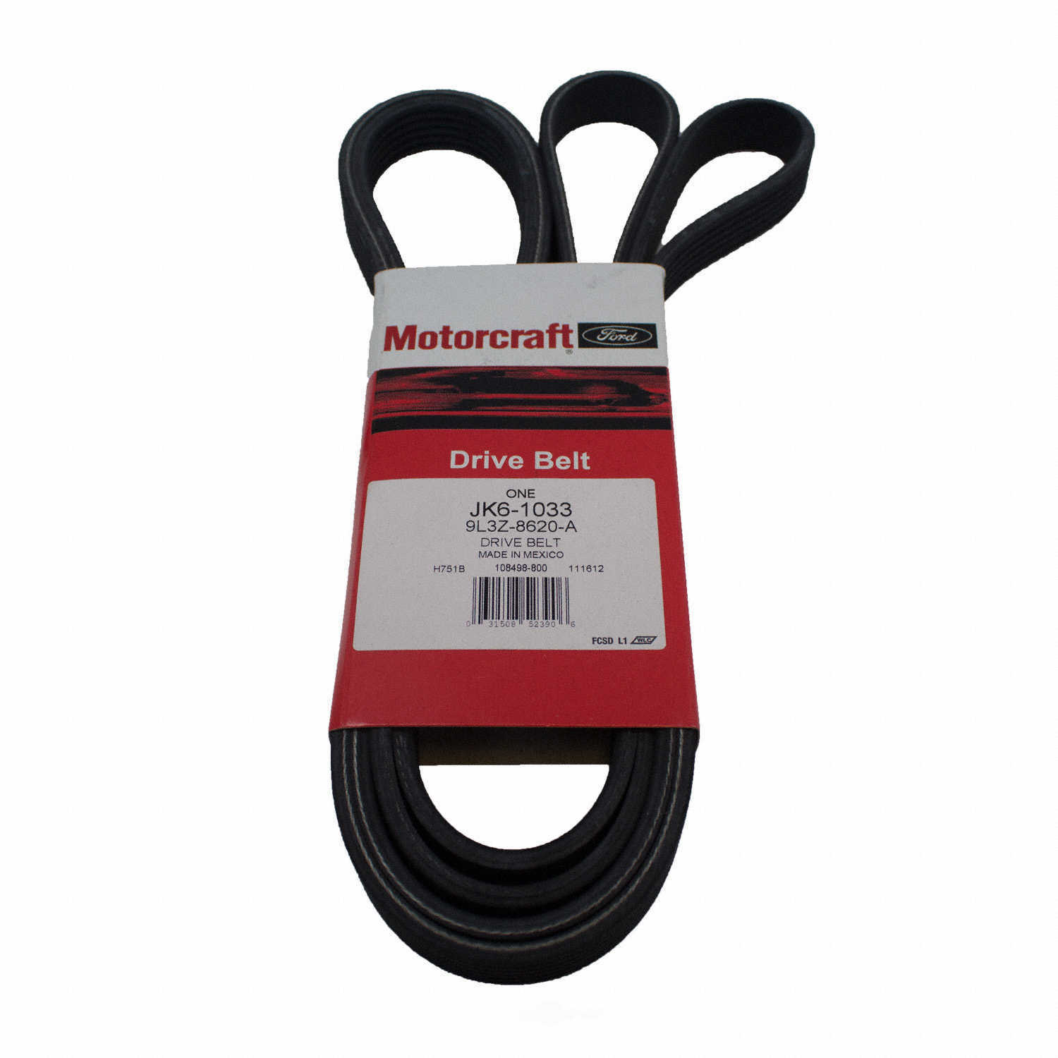 MOTORCRAFT - Serpentine Belt - MOT JK6-1033