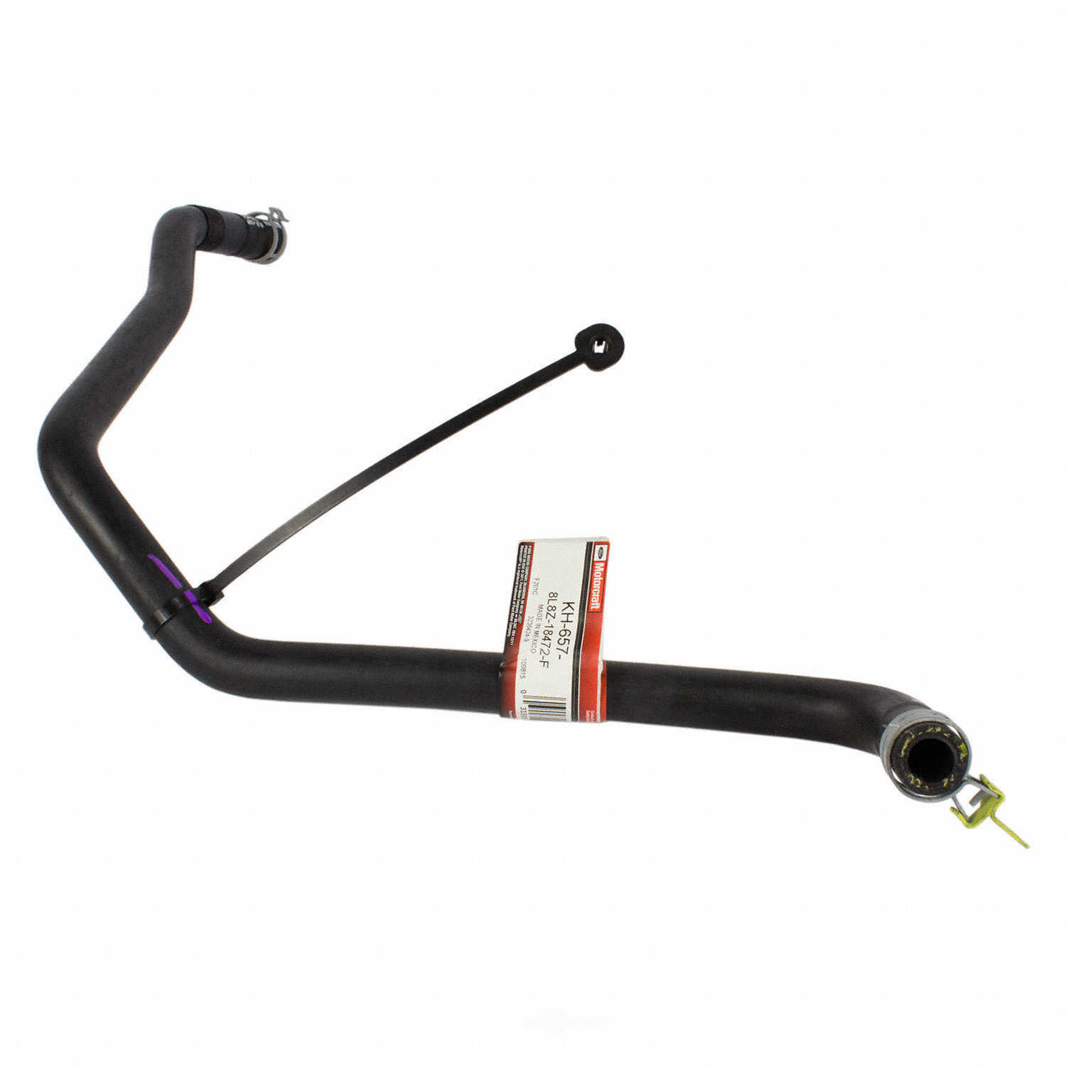 MOTORCRAFT - HVAC Heater Hose (Inlet To Water Pump) - MOT KH-657