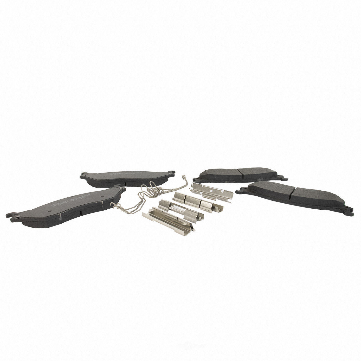 MOTORCRAFT - Pads - Standard Premium - Integrally Molded (Front) - MOT NBR-1066