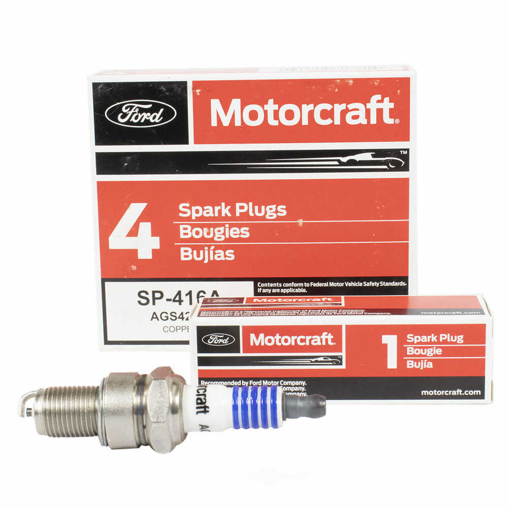 MOTORCRAFT - Copper Resistor Spark Plug - MOT SP-416-A
