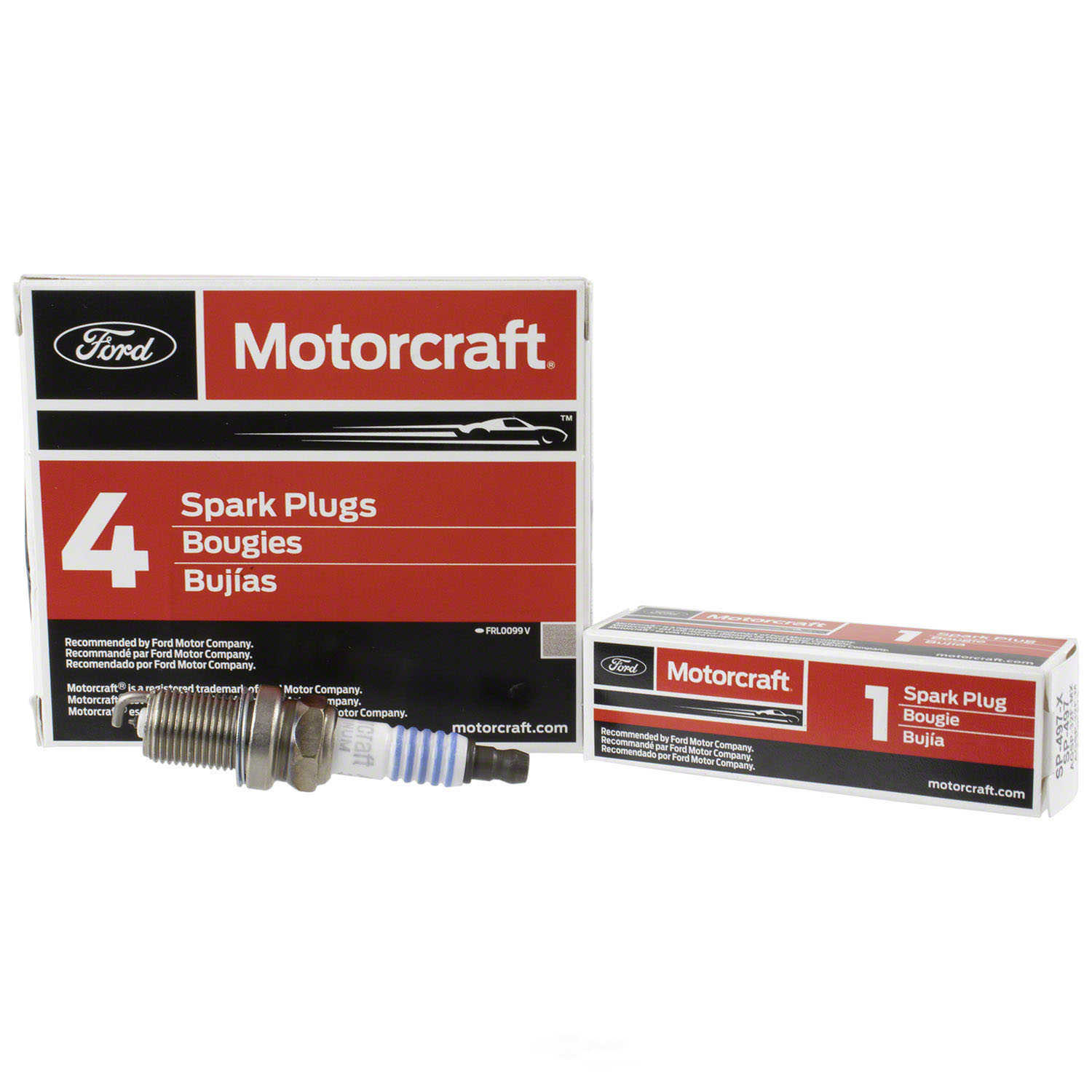 MOTORCRAFT - Platinum Spark Plug - MOT SP-497-X