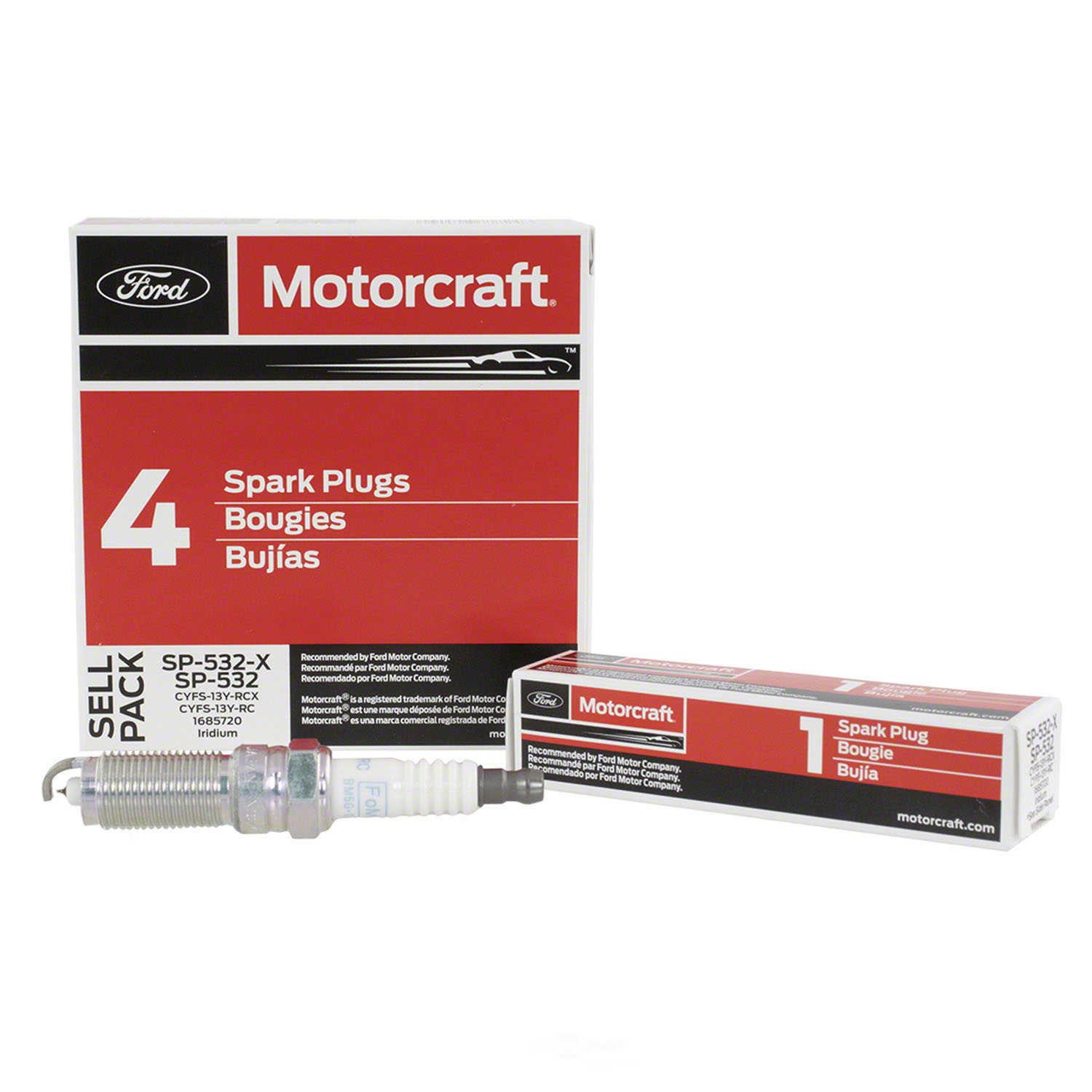 MOTORCRAFT - Iridium Spark Plug - MOT SP-532-X