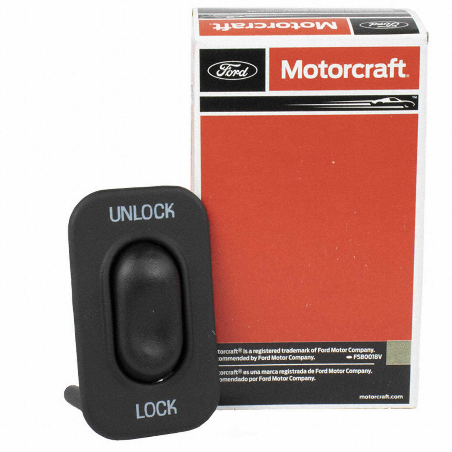 MOTORCRAFT - Door Lock Switch (Front Left) - MOT SW-7080