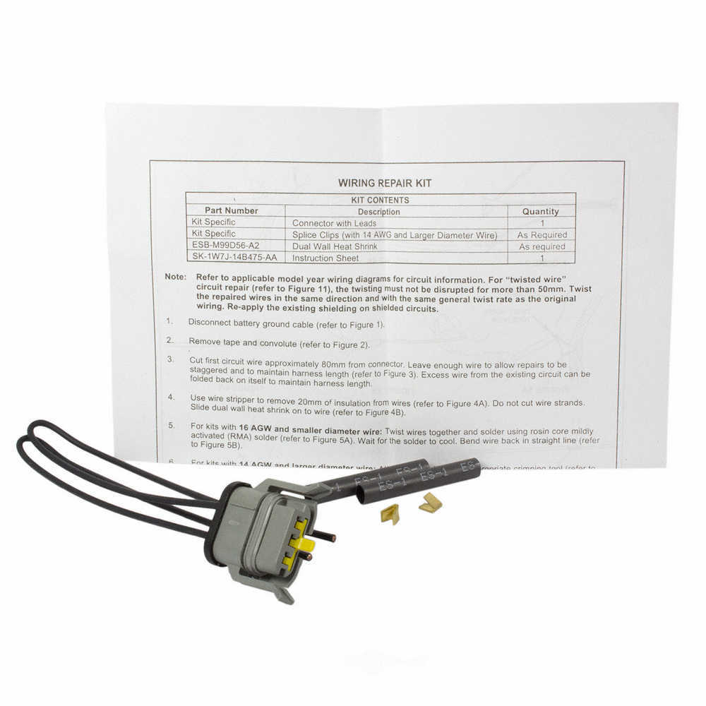 MOTORCRAFT - Cornering / Turn Signal Light Connector - MOT WPT-105