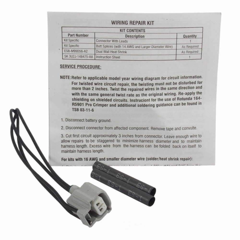 MOTORCRAFT - Windshield Washer Pump Connector - MOT WPT-1156