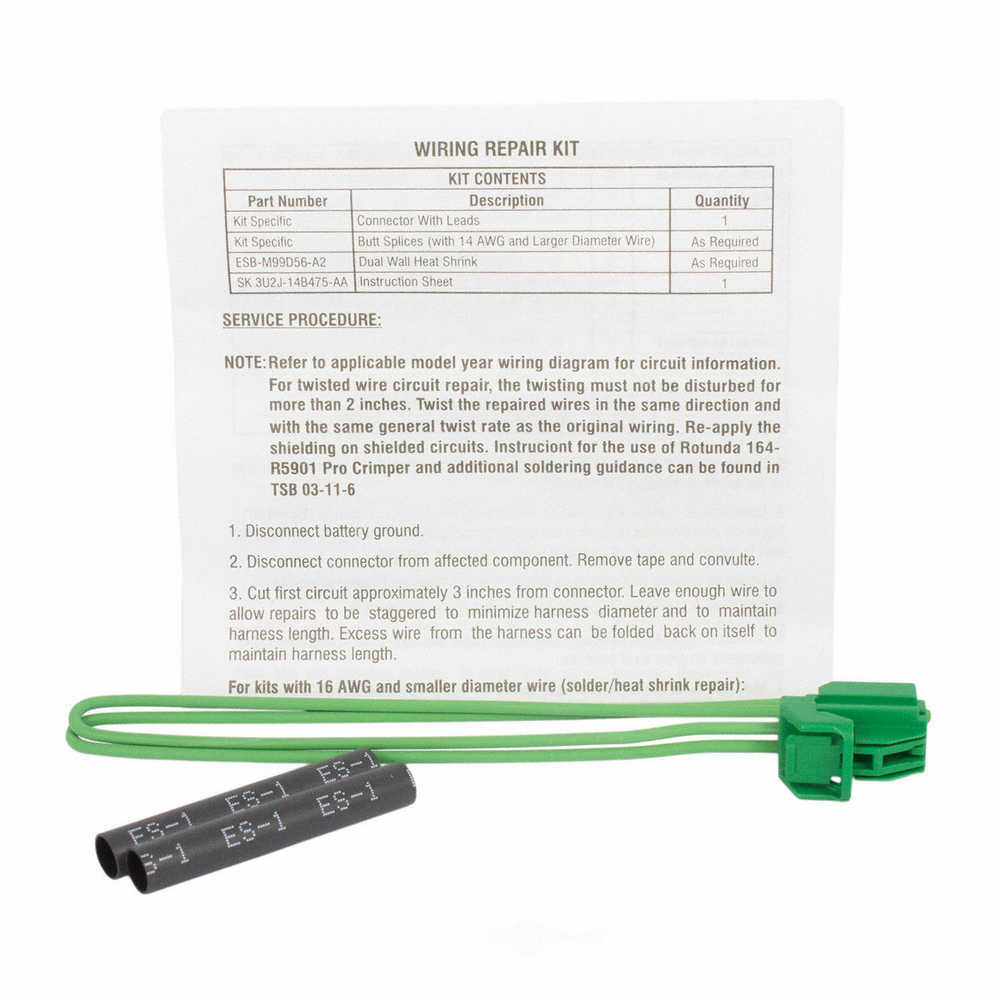 MOTORCRAFT - Battery Cable Junction Block Connector - MOT WPT-1163