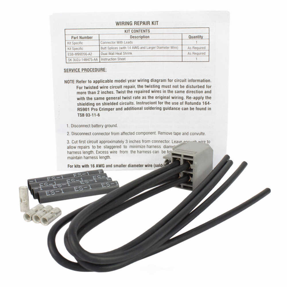 MOTORCRAFT - HVAC Blower Switch Connector - MOT WPT-1177