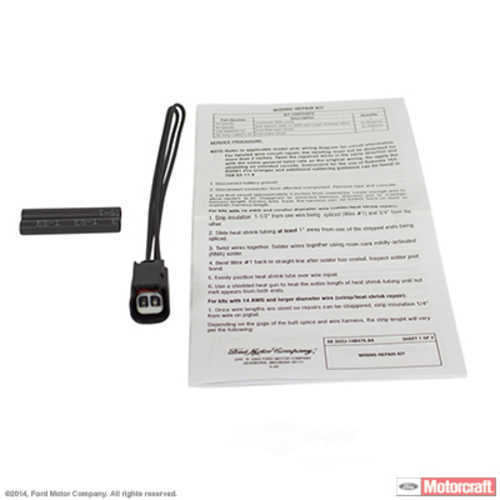 MOTORCRAFT - Tailgate Release Switch Connector - MOT WPT-1243