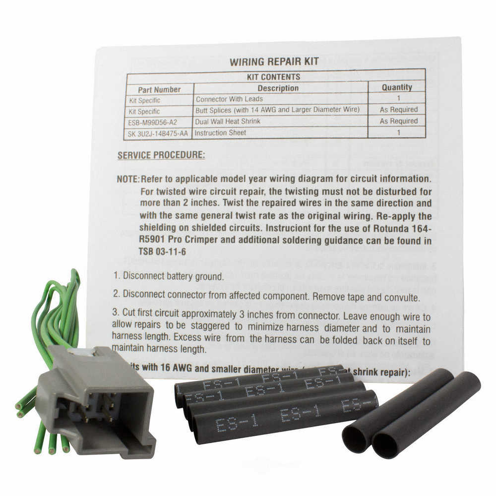 MOTORCRAFT - Console Harness Connector - MOT WPT-1299