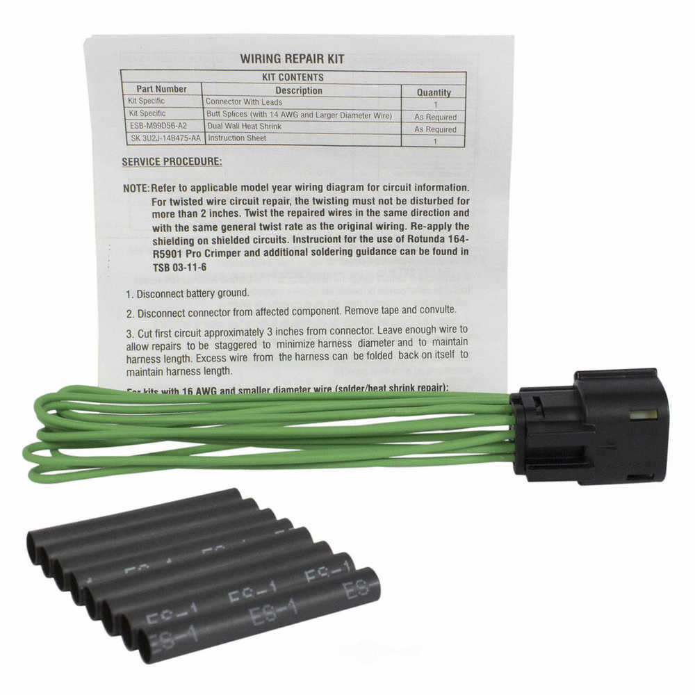 MOTORCRAFT - Accessory Interface Module Connector - MOT WPT-1310