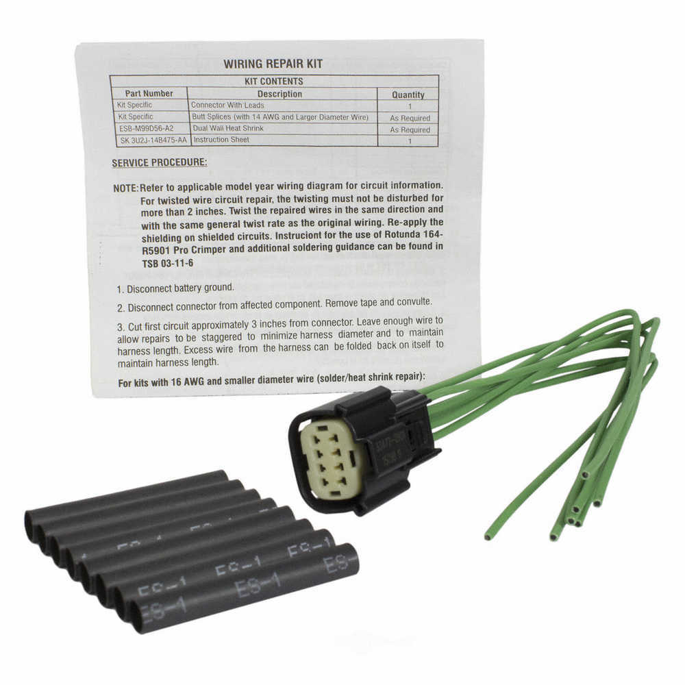 MOTORCRAFT - Accessory Interface Module Connector - MOT WPT-1310