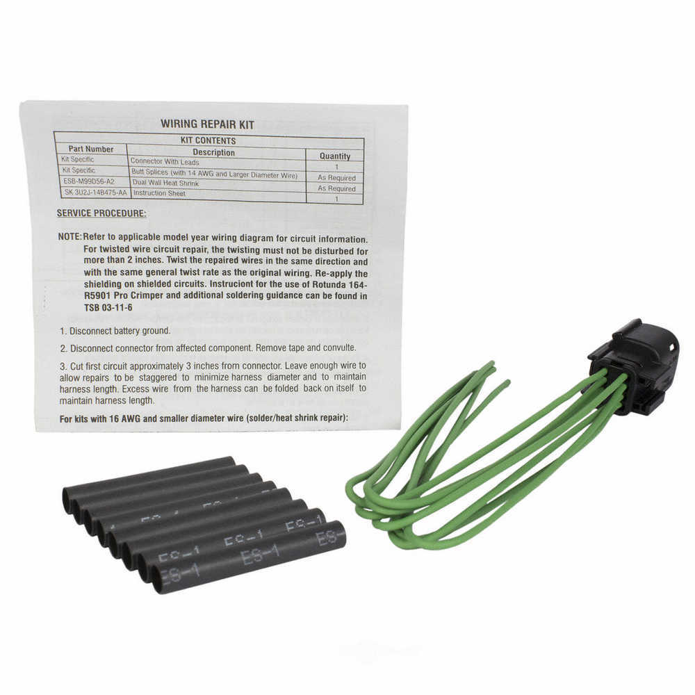 MOTORCRAFT - Accessory Interface Module Connector - MOT WPT-1310