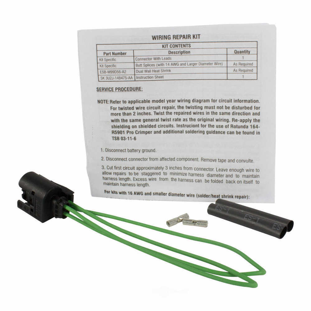 MOTORCRAFT - Alternator Connector - MOT WPT-1331