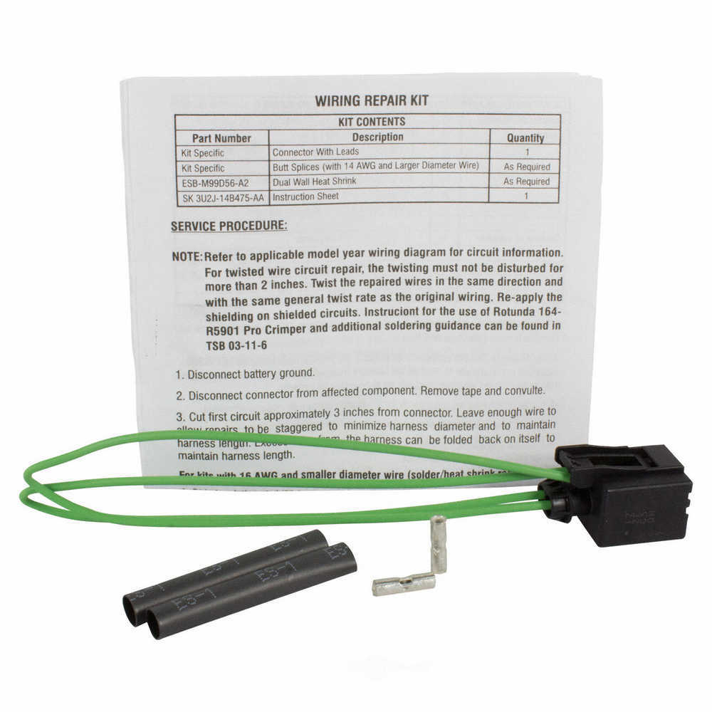 MOTORCRAFT - Alternator Connector - MOT WPT-1331