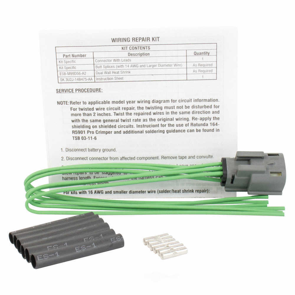 MOTORCRAFT - Nox(nitrogen Oxide) Sensor Connector - MOT WPT-1375