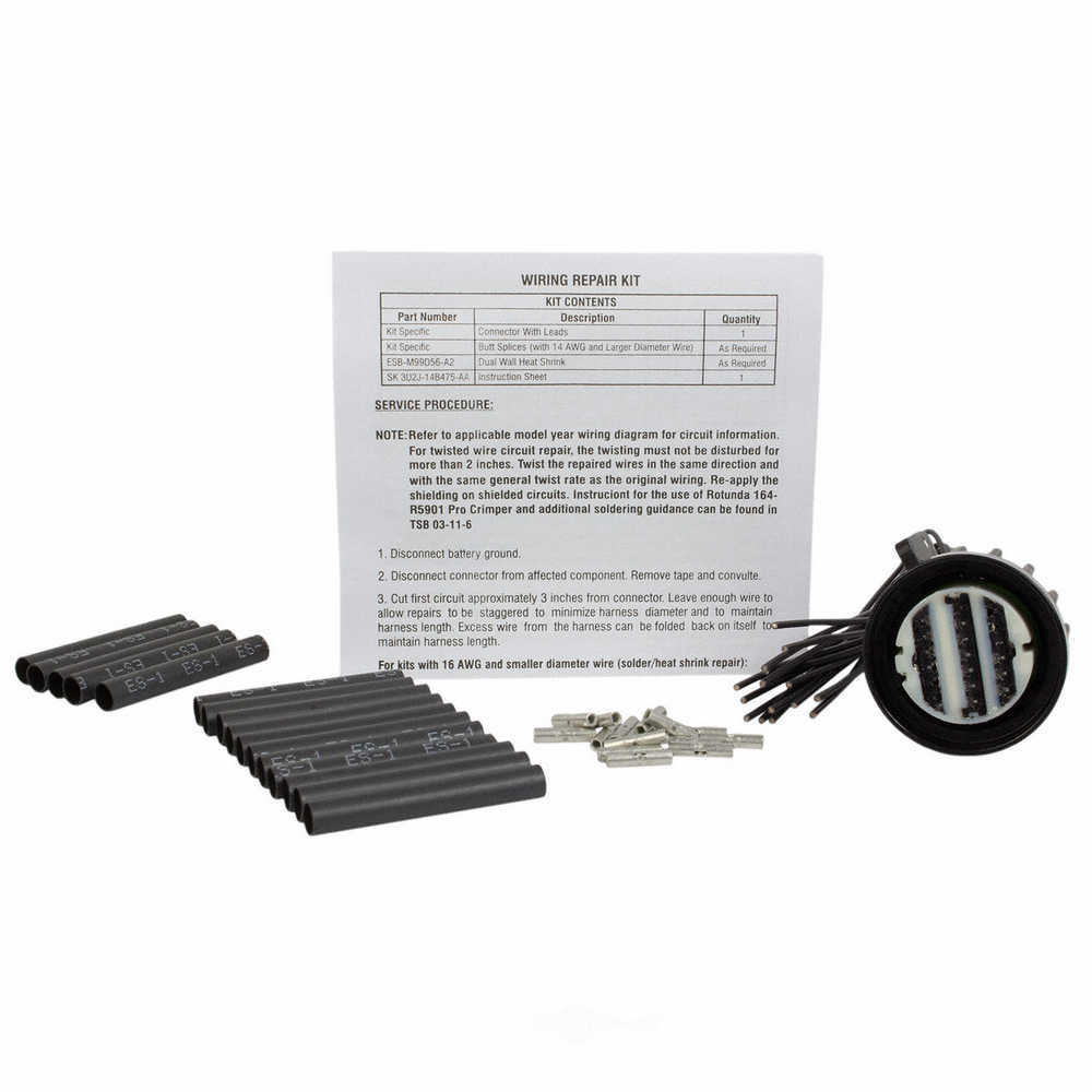 MOTORCRAFT - Transmission Range Sensor Connector - MOT WPT-1398