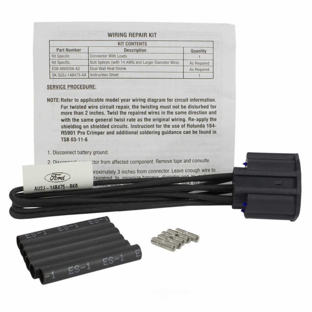MOTORCRAFT - Trailer Tow Side Connector - MOT WPT-1495