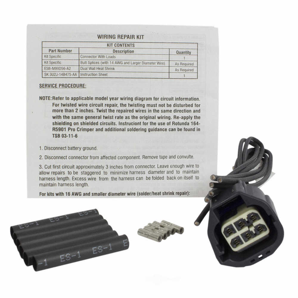 MOTORCRAFT - Trailer Tow Side Connector - MOT WPT-1495