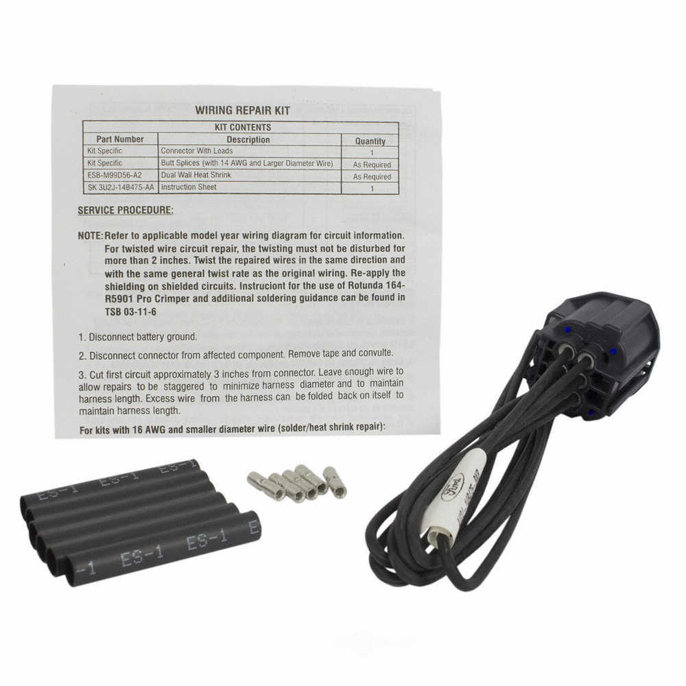 MOTORCRAFT - Trailer Tow Side Connector - MOT WPT-1495