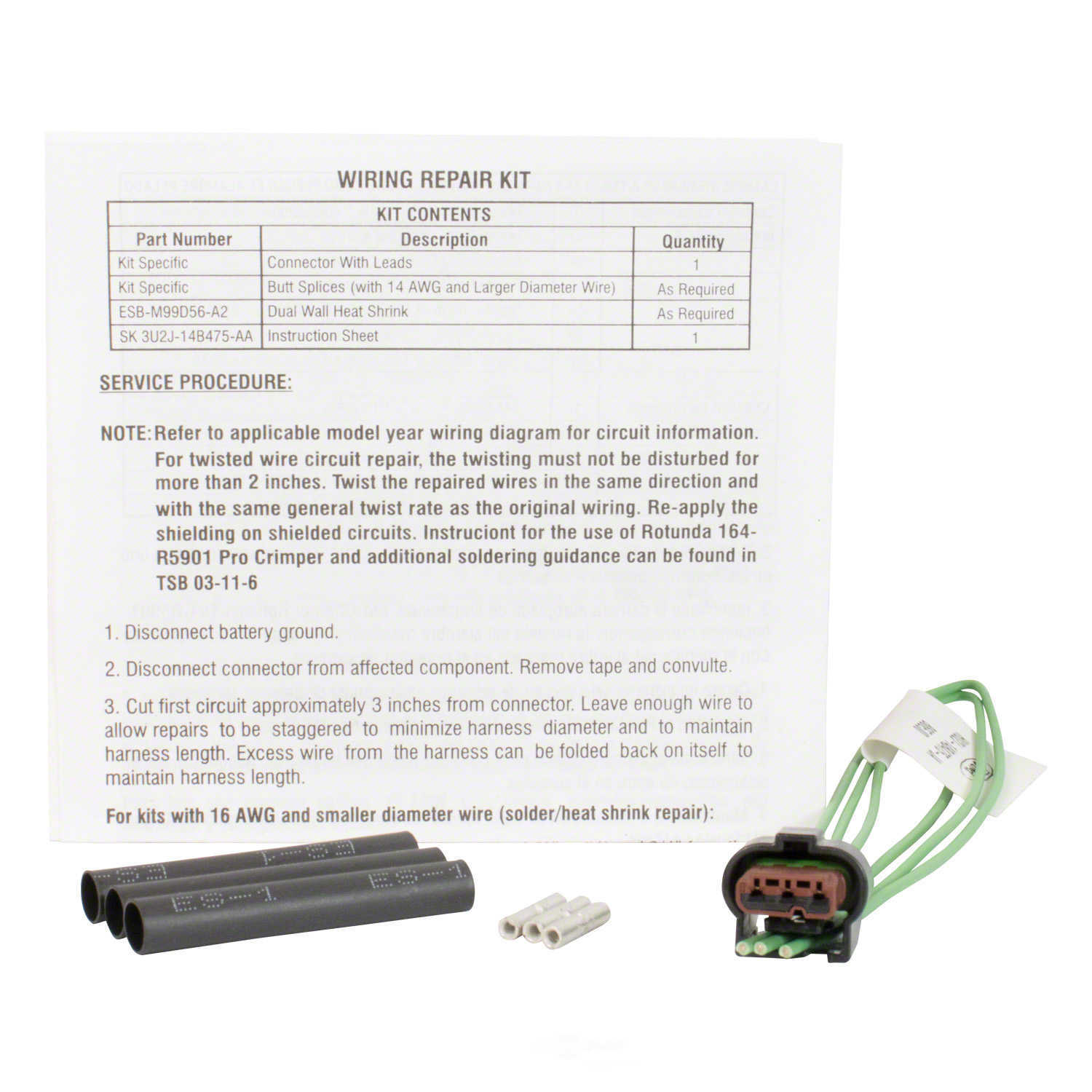 MOTORCRAFT - Ignition Coil Connector - MOT WPT-1502