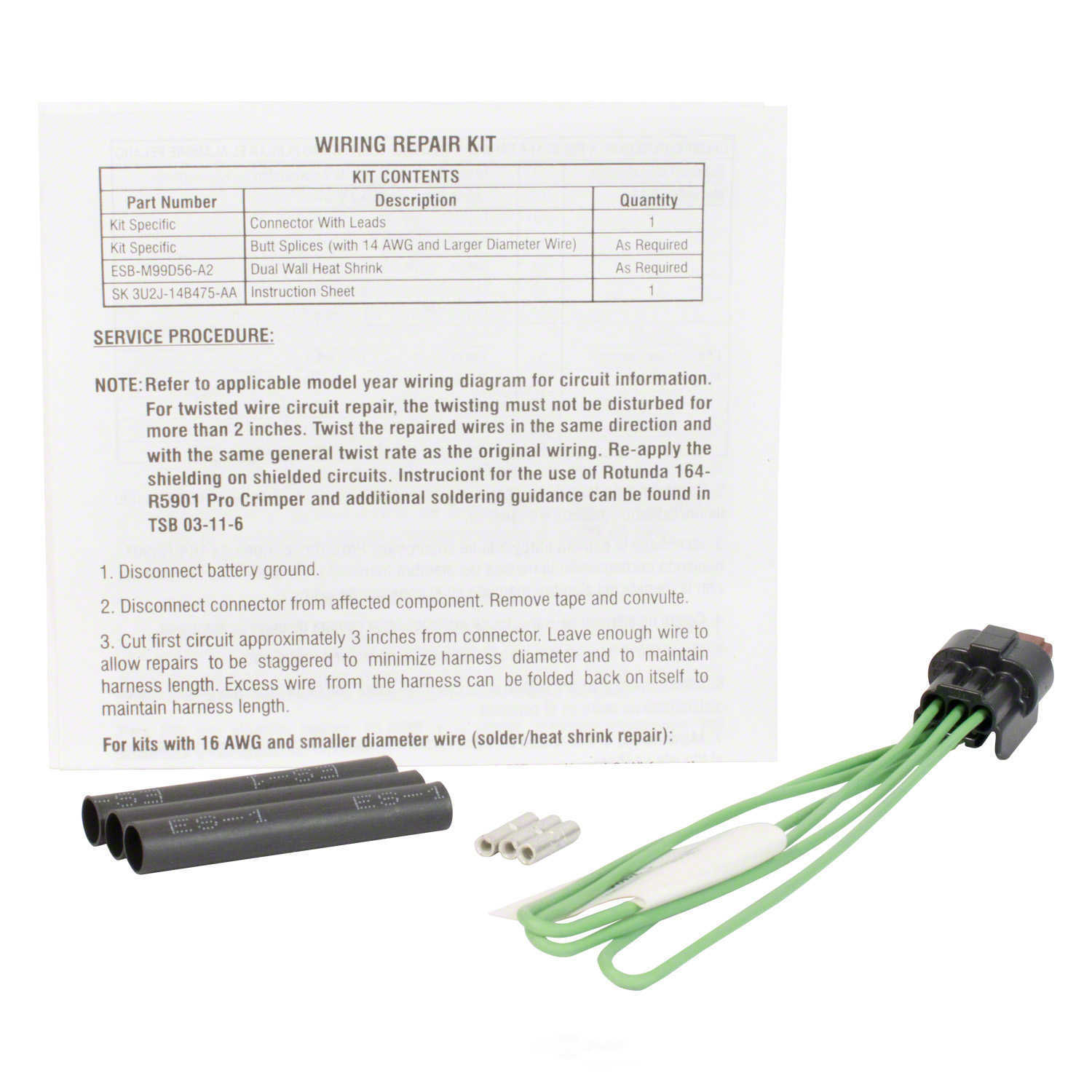 MOTORCRAFT - Ignition Coil Connector - MOT WPT-1502