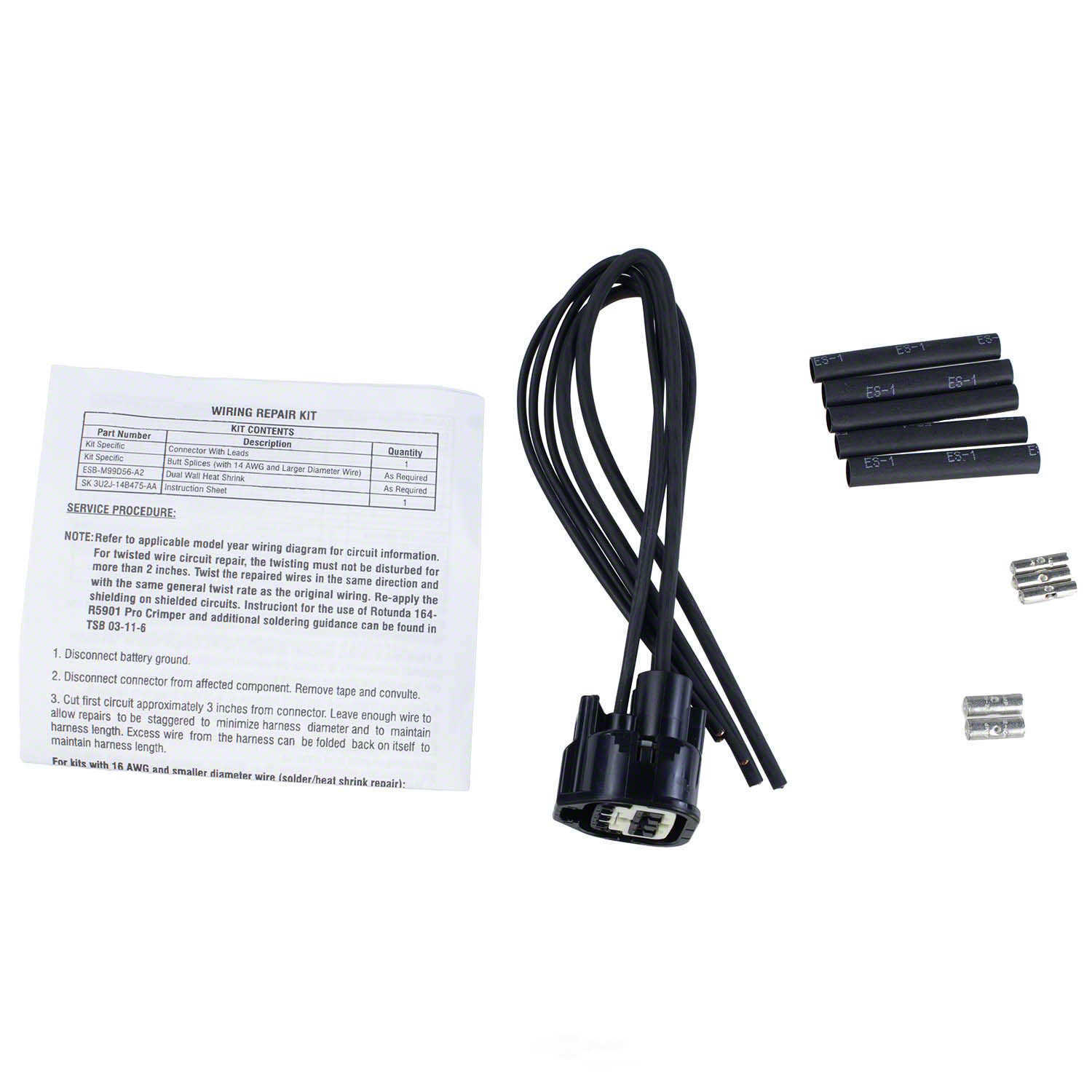 MOTORCRAFT - HVAC Variable Speed Blower Controller Module Connector - MOT WPT-153