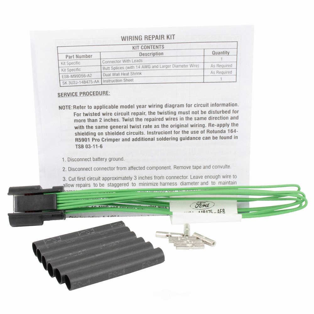 MOTORCRAFT - Park Assist Camera Connector - MOT WPT-1556
