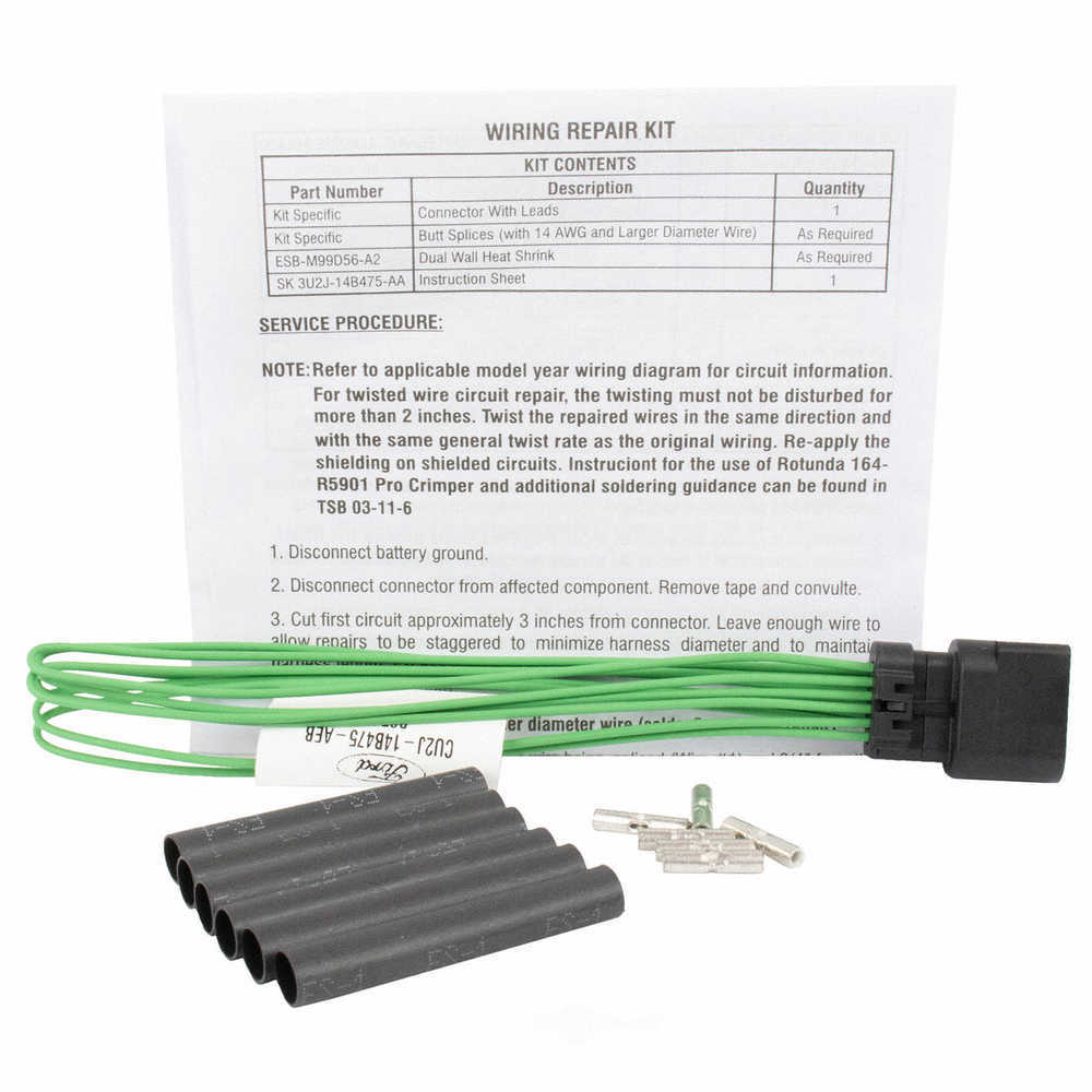 MOTORCRAFT - Park Assist Camera Connector - MOT WPT-1556