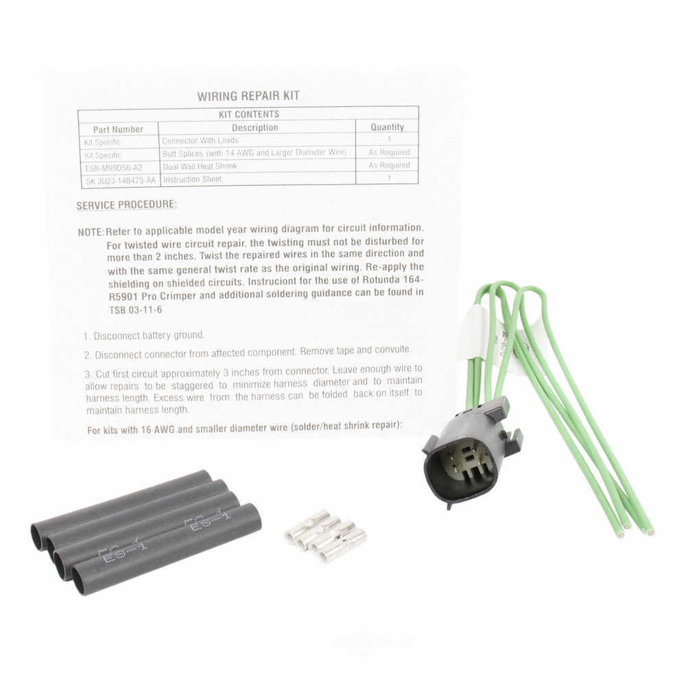 MOTORCRAFT - Oxygen Sensor Connector - MOT WPT-1570