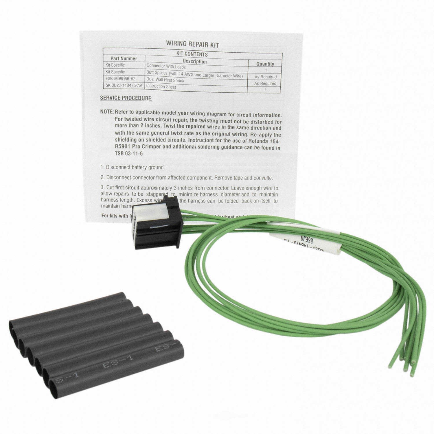 MOTORCRAFT - Seat Memory Module Connector - MOT WPT-1585