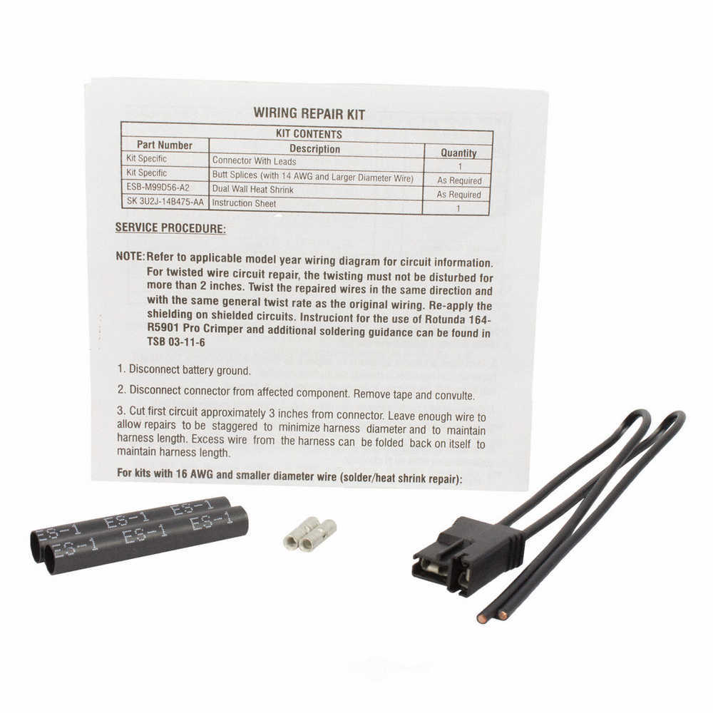 MOTORCRAFT - 12 Volt Accessory Power Outlet Connector - MOT WPT-355