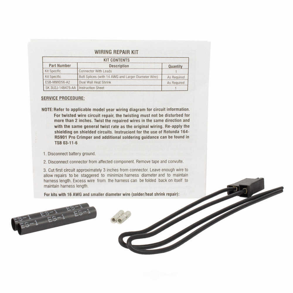 MOTORCRAFT - 12 Volt Accessory Power Outlet Connector - MOT WPT-355