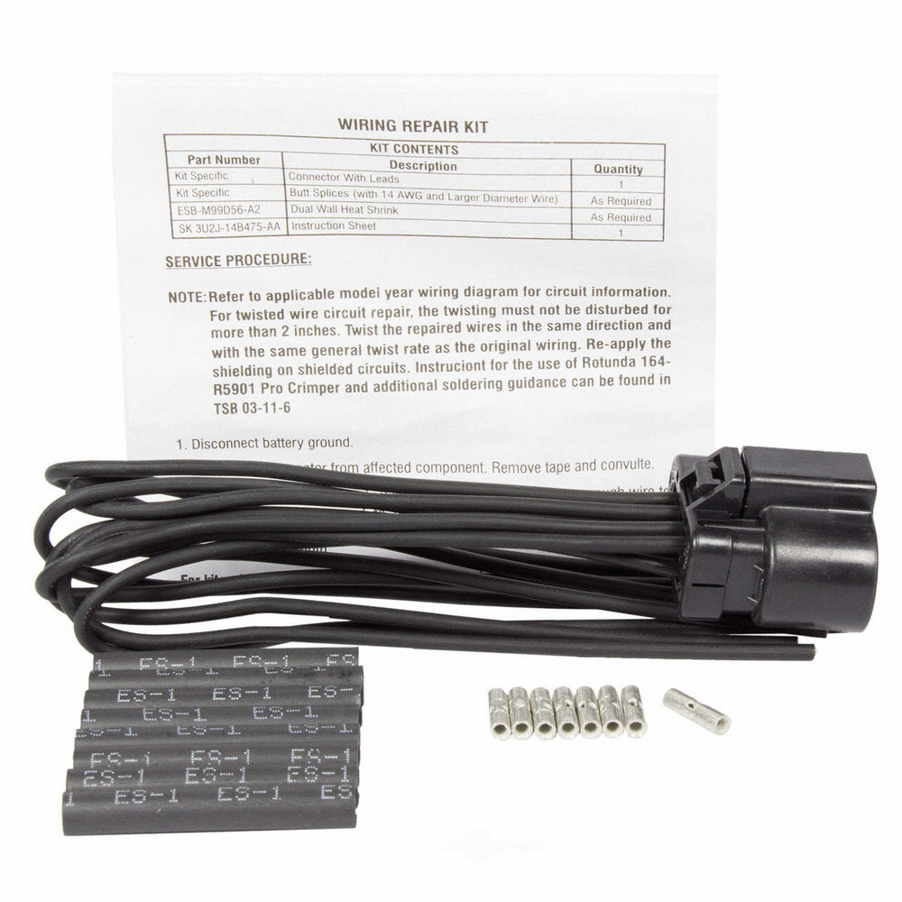 MOTORCRAFT - Park / Neutral Position Switch Relay Connector - MOT WPT-389