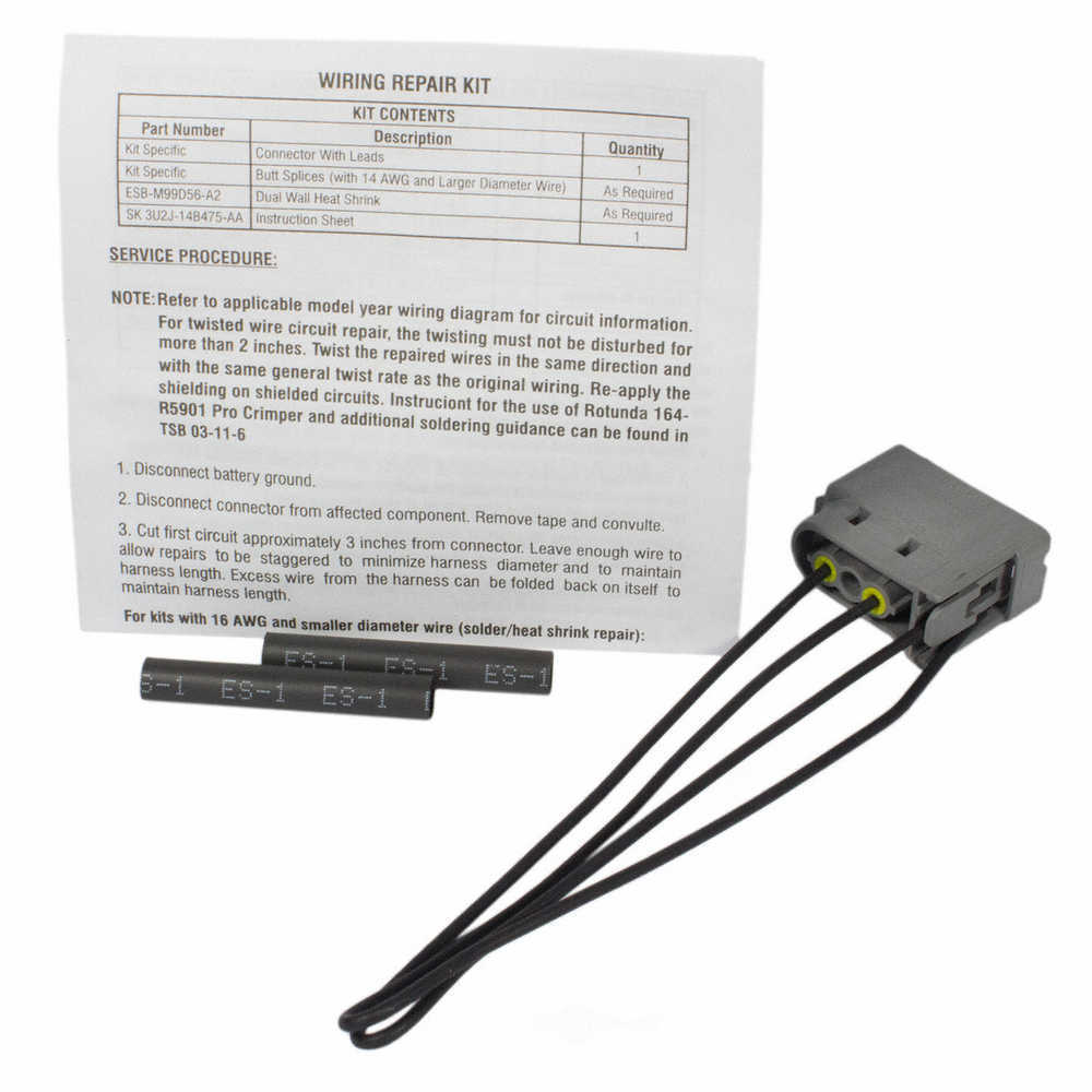 MOTORCRAFT - Turn Signal / Side Marker Light Connector - MOT WPT-867