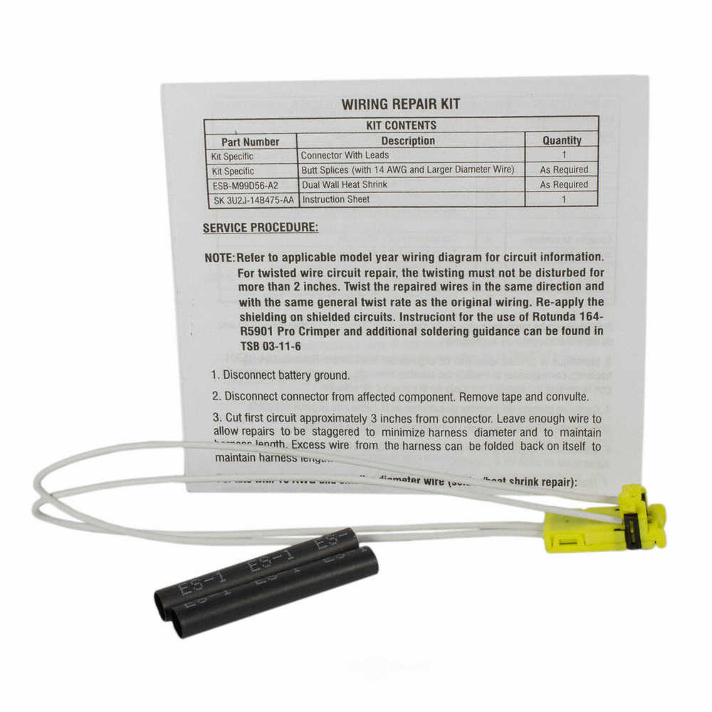 MOTORCRAFT - Air Bag Connector - MOT WPT-913