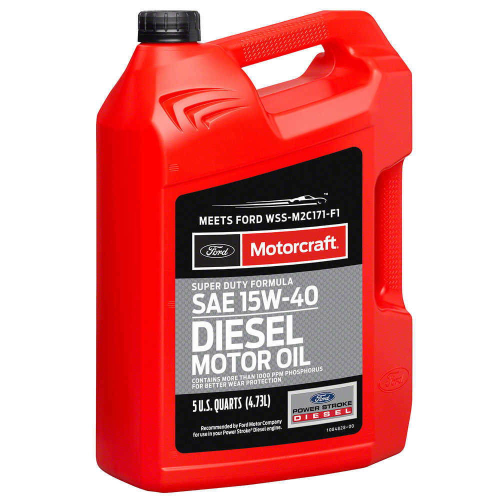 MOTORCRAFT - Super Duty Diesel Motor Oil - 5 Quart - MOT XO-15W40-5Q3SD
