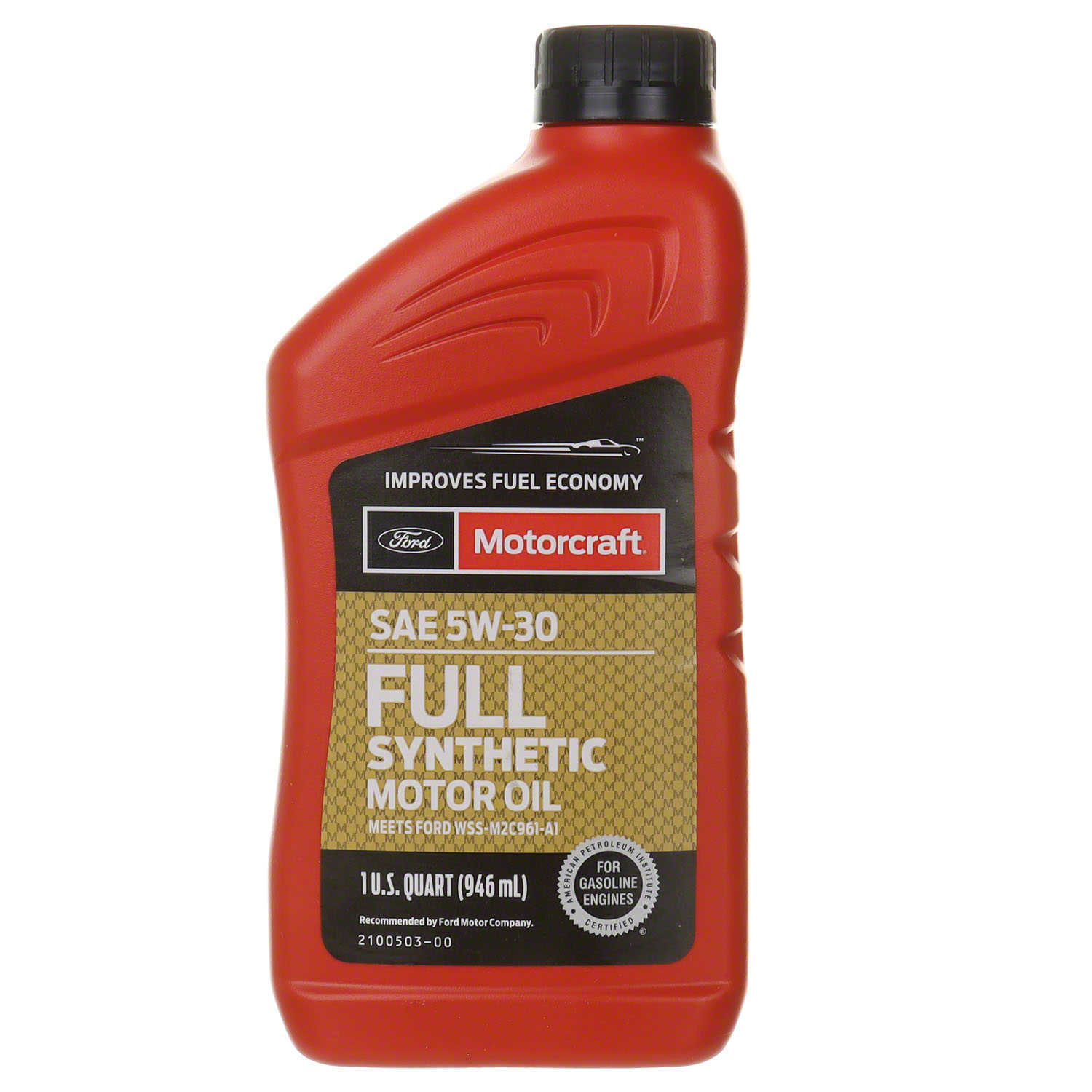MOTORCRAFT - Full Synthetic Motor Oil - Quart - MOT XO-5W30-Q1FS