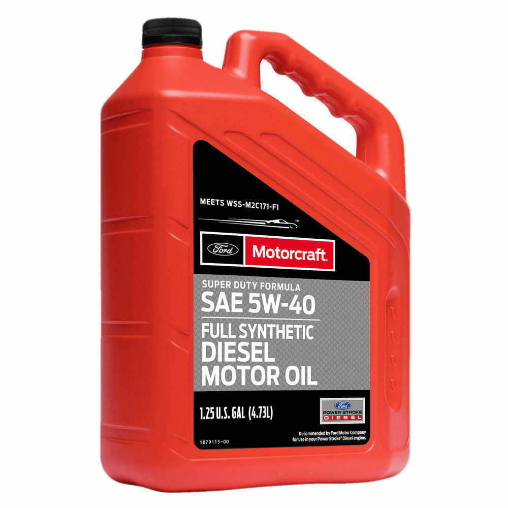 MOTORCRAFT - Full Synthetic Diesel Motor Oil - 5 Quart - MOT XO-5W40-5Q3SD