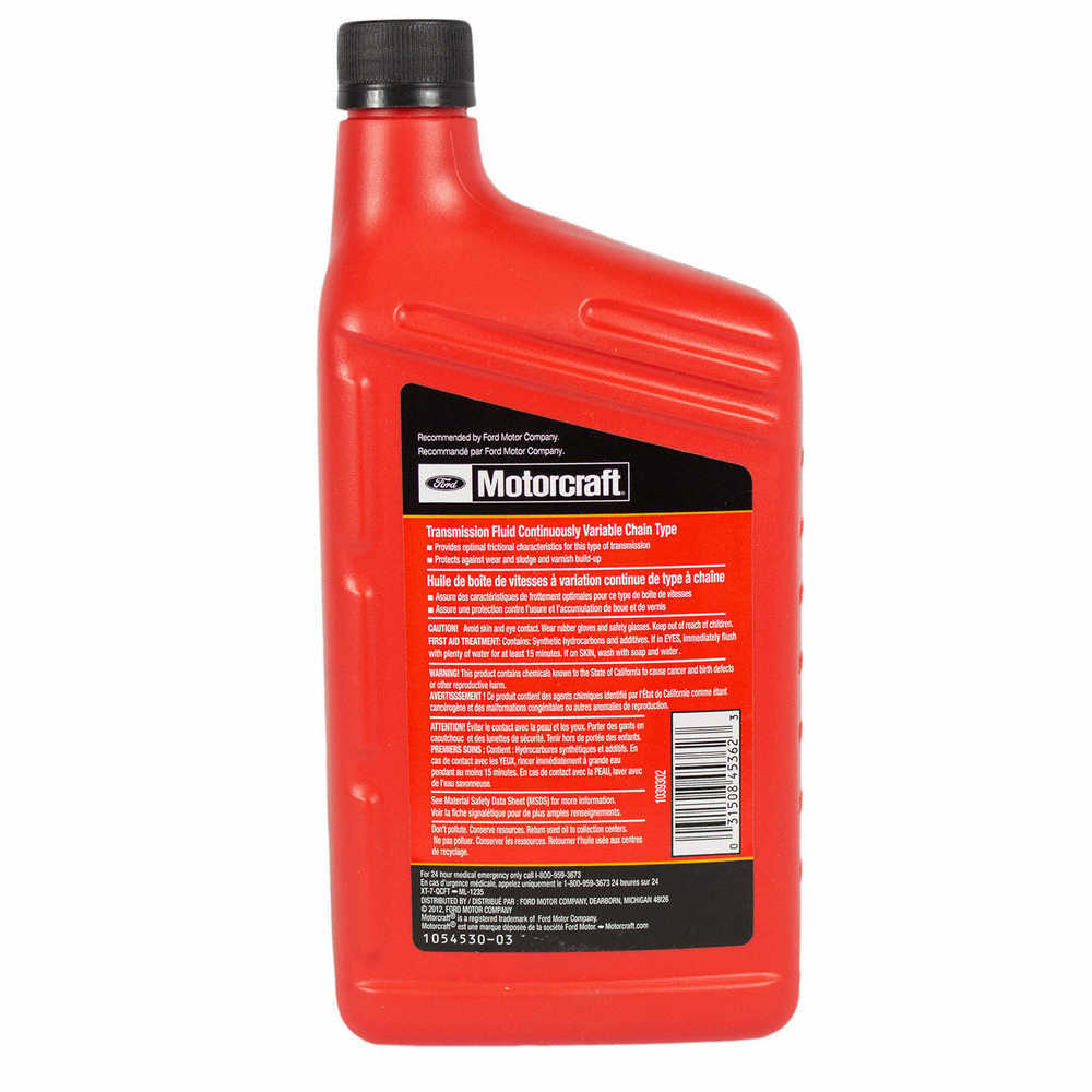 MOTORCRAFT - Continuously Variable Chain Type - Quart - MOT XT-7-QCFT